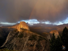 The signature landmark of Yosemite National Park.